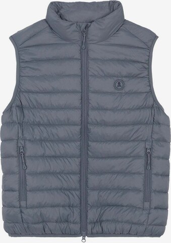 Scalpers Bodywarmer 'Gstaad' in Grijs: voorkant