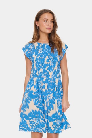 SAINT TROPEZ Dress 'Gisla' in Blue: front
