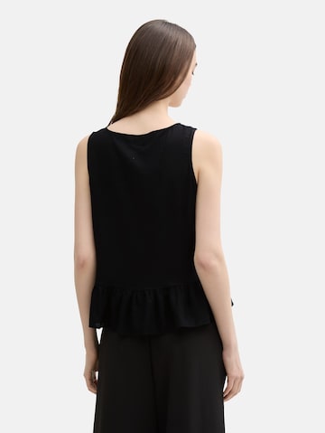 TOM TAILOR DENIM Blouse in Black