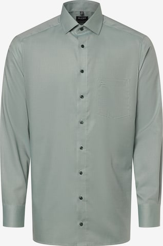 OLYMP Regular fit Business Shirt in Green: front