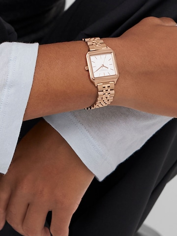 Montre à affichage analogique Copenhagen Studios en or : devant