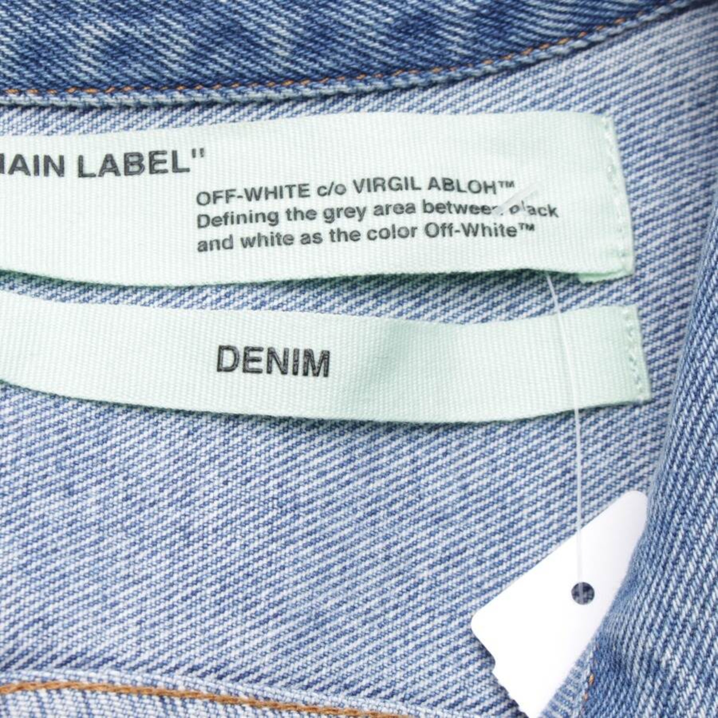 Off-White Sommerjacke XXS in Blau