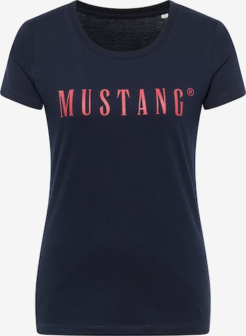 MUSTANG Shirt in Blau: predná strana