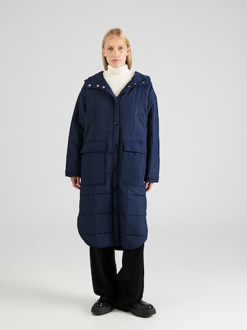 MSCH COPENHAGEN Between-Seasons Coat in Blue: front