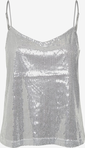 VERO MODA Blusentop 'Kelly' in Silber: predná strana