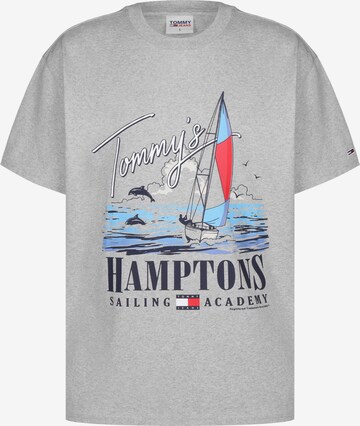 T-Shirt Tommy Jeans en gris : devant