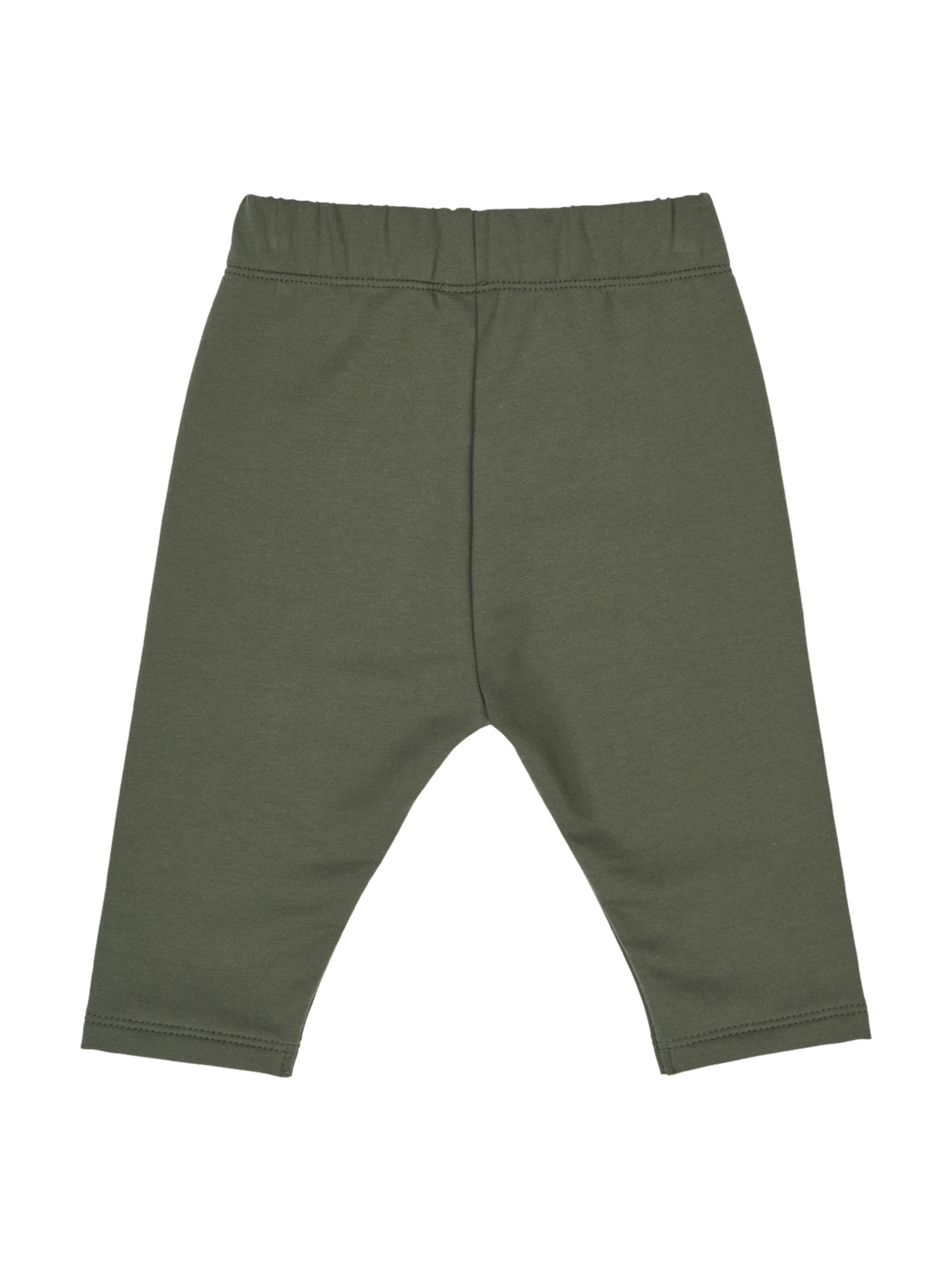 Müsli by GREEN COTTON - Loosefit Calças em verde: frente