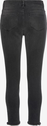 LASCANA Skinny Jeans in Zwart