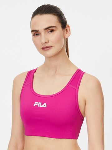 FILA Bustier Sports-BH 'Lea' i rosa: forside