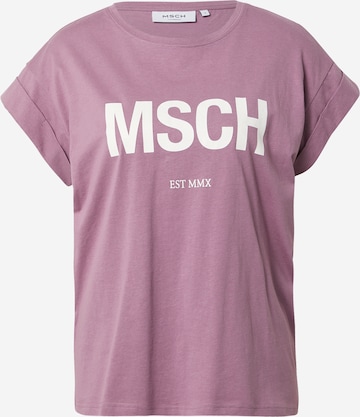 MSCH COPENHAGEN - Camiseta 'Alva' en lila: frente