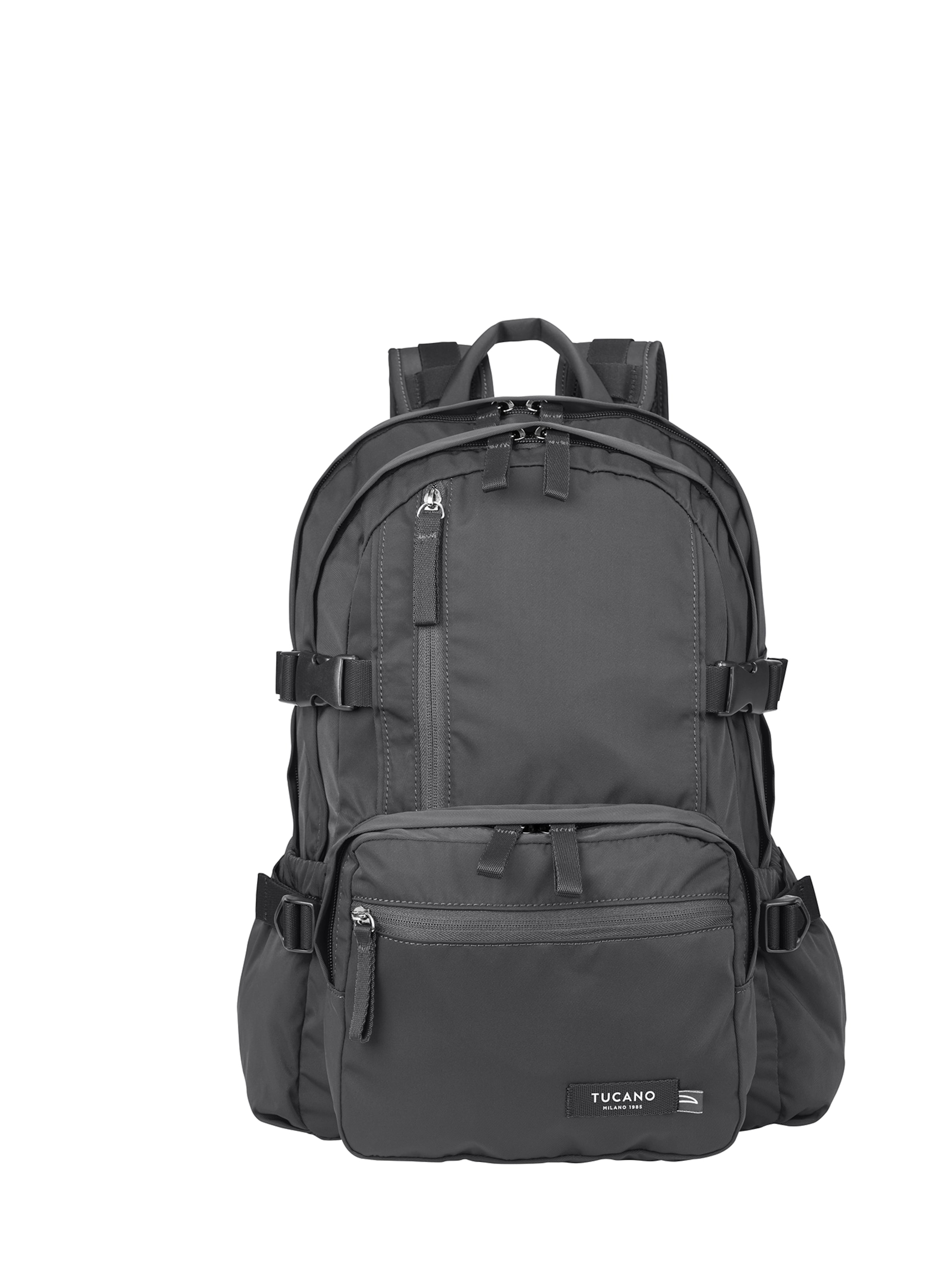 Zaino 'Zaino Unisex Tucano con Zip - 30x42,5x17,5 cm' di TUCANO in nero: frontale