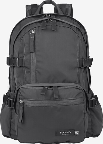 Zaino 'Zaino Unisex Tucano con Zip - 30x42,5x17,5 cm' di TUCANO in nero: frontale