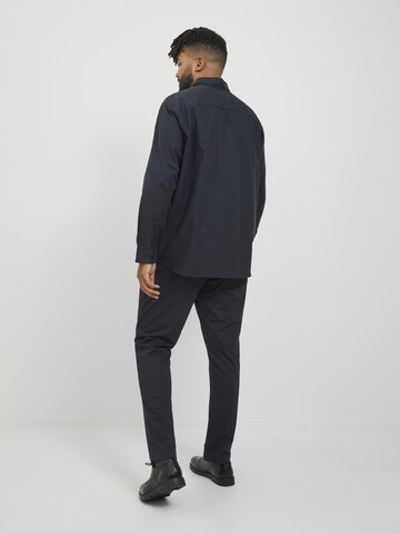 Jack & Jones Plus Slimfit Chinobyxa 'JPSTMarco JJCooper' i svart