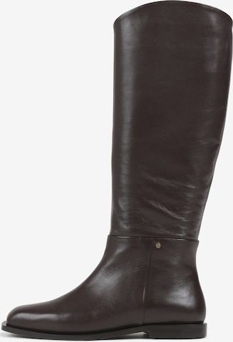 BRONX Laarzen ' Kels-Ie ' in Bruin: voorkant