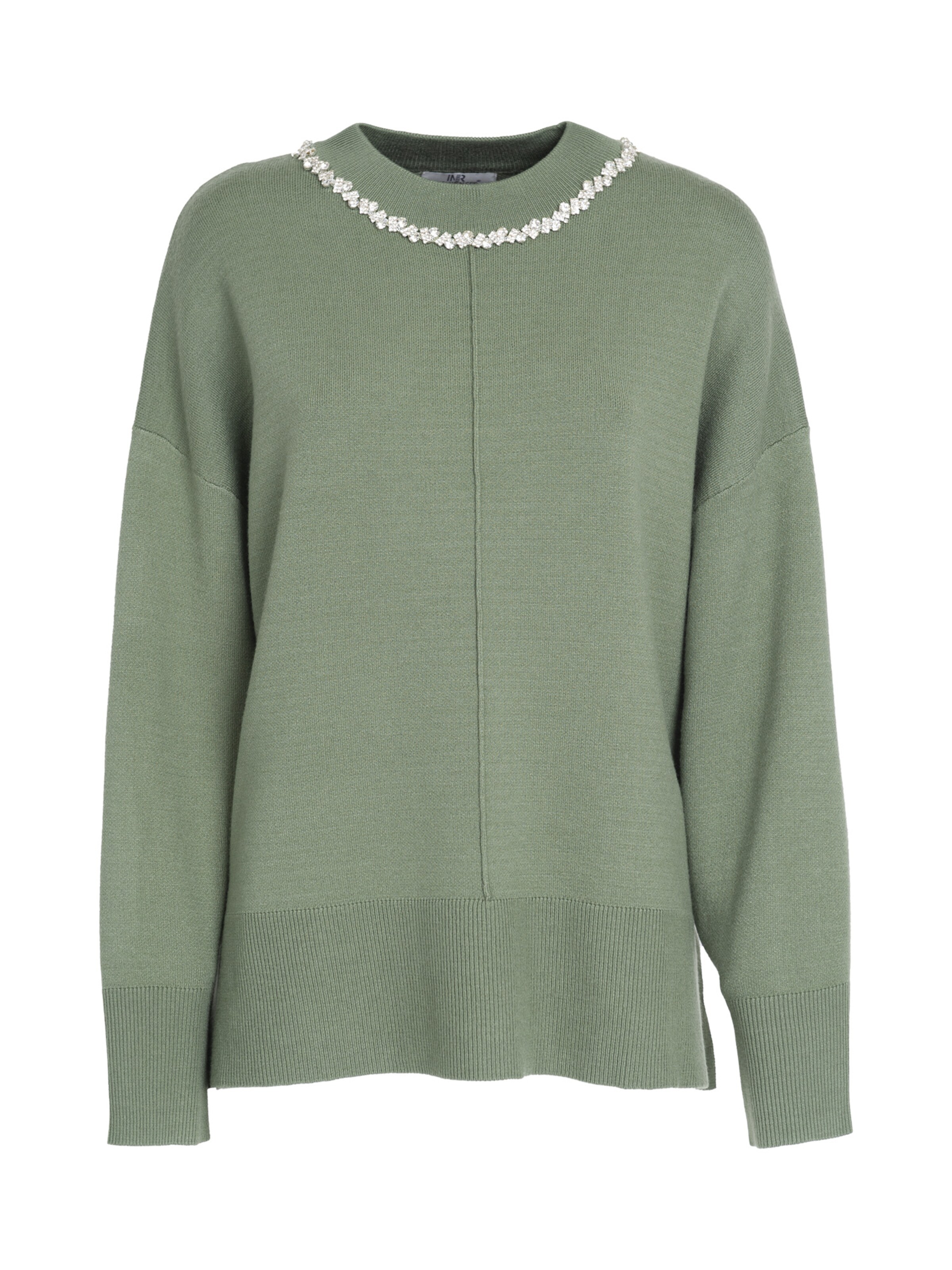 Influencer - Pullover em verde: frente