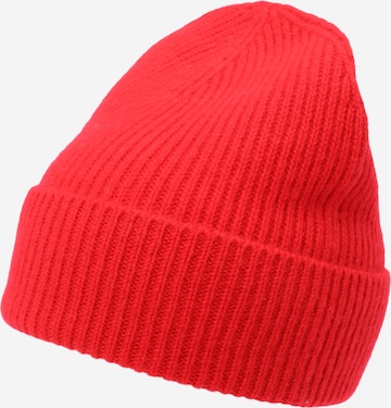 & Other Stories Beanie in Red: front