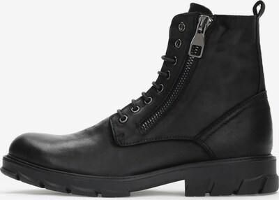 Kazar Lace-Up Boots in Black, Item view