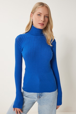 Pullover di Happiness İstanbul in blu: frontale