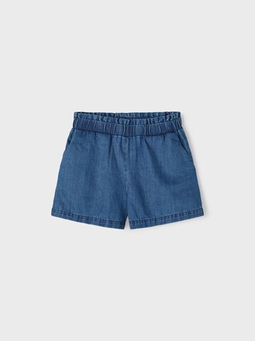 NAME IT Regular Shorts 'Becky' in Blau