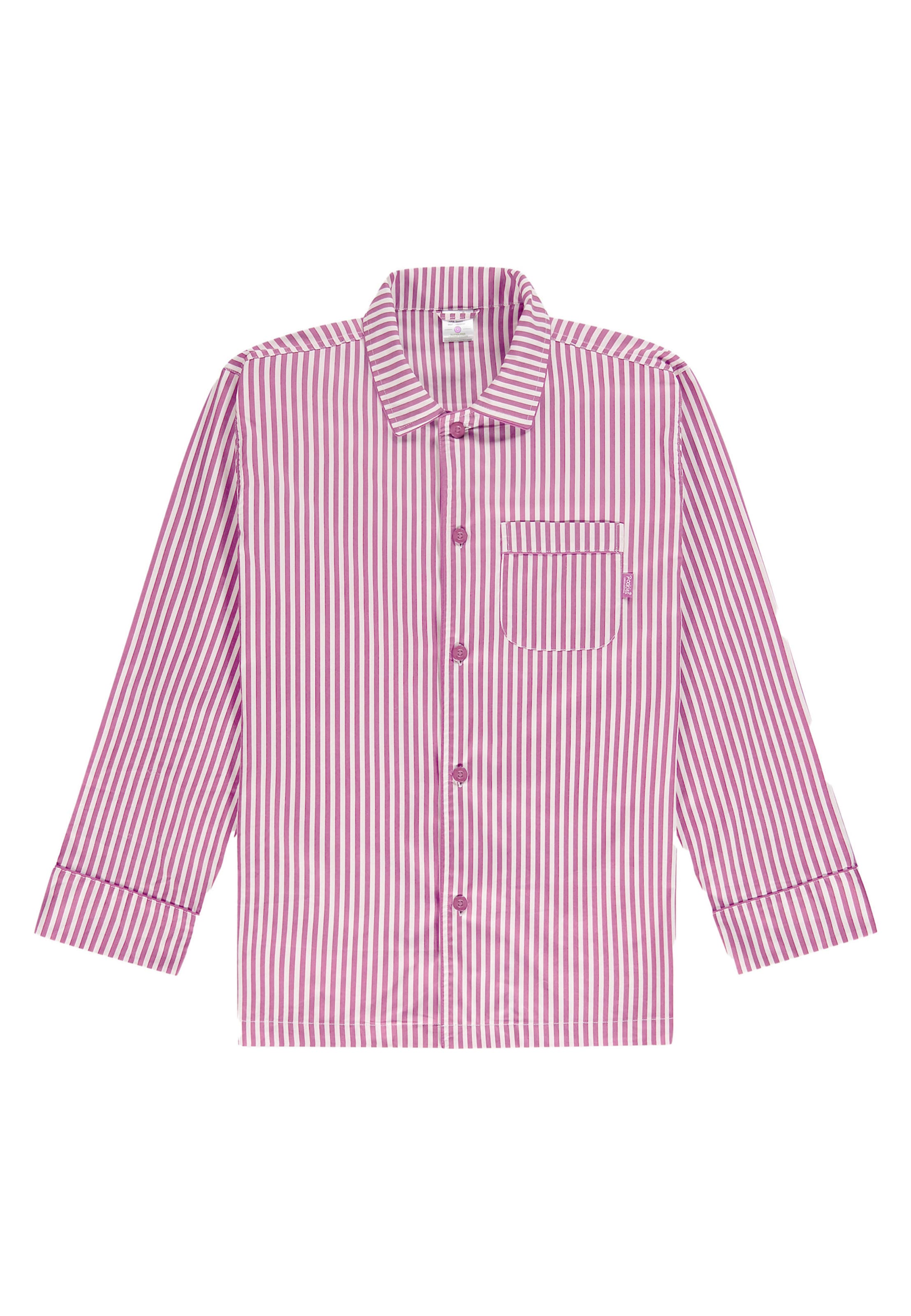 Pigiama lungo di Pockies in rosa: frontale