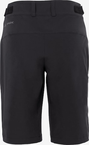 VAUDE Regular Workout Pants 'Razor' in Black