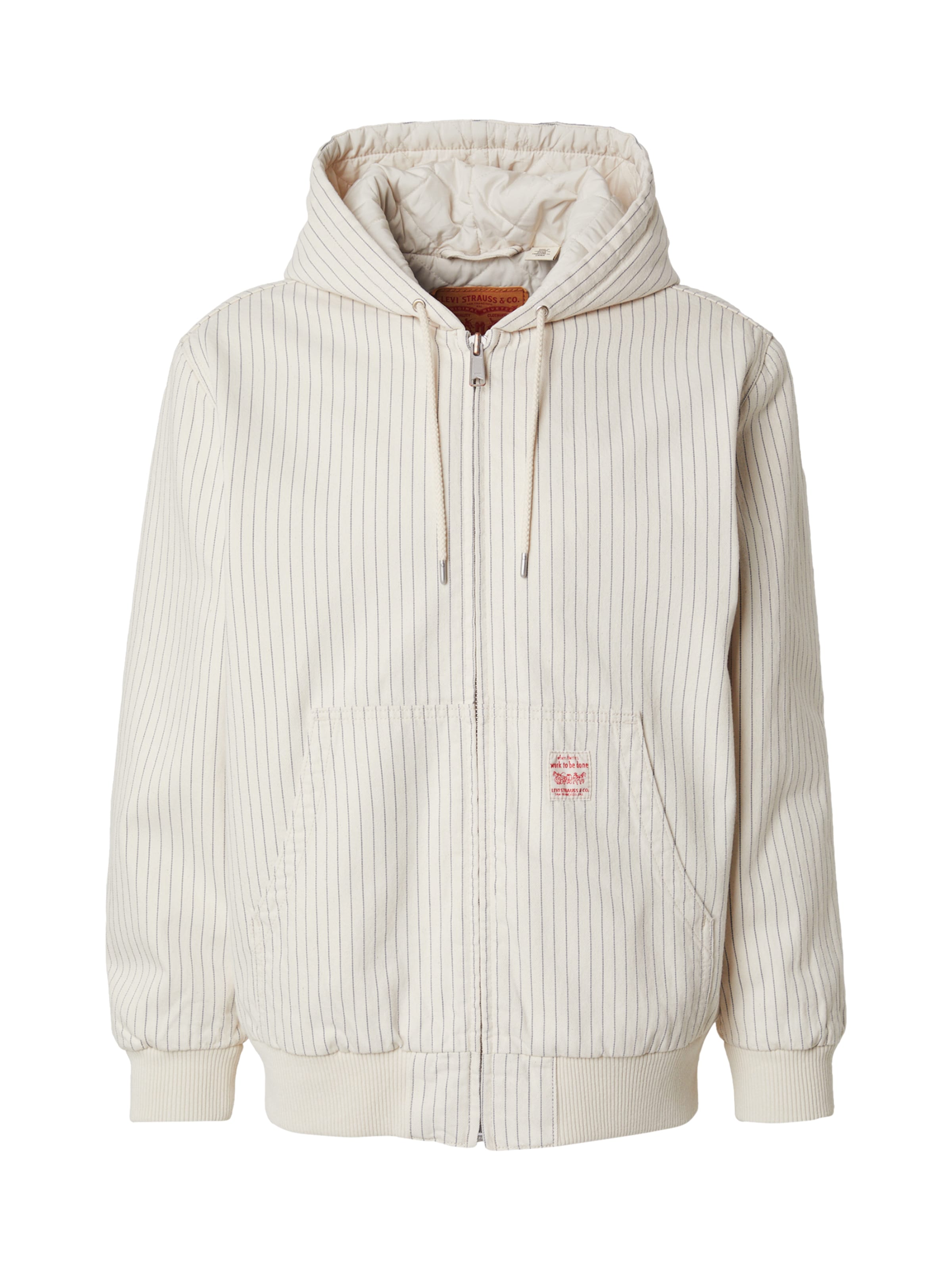 LEVI'S ® Φθινοπωρινό και ανοιξιάτικο μπουφάν 'POTRERO' σε λευκό: μπροστά