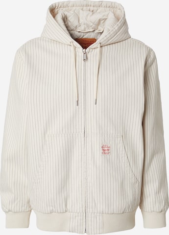 LEVI'S ®Prijelazna jakna 'POTRERO' - bijela boja: prednji dio