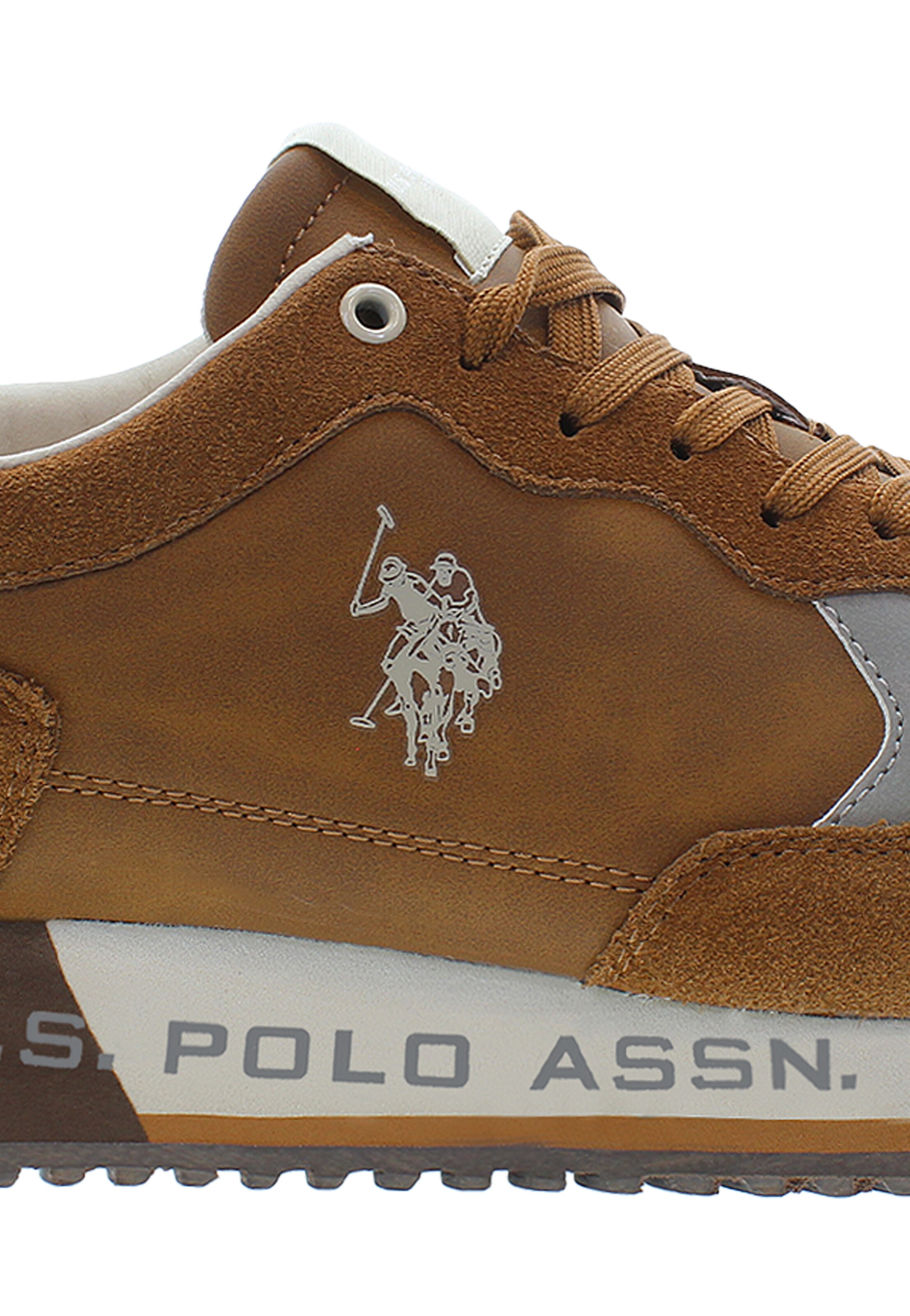 U.S. POLO ASSN. Platform trainers in Brown