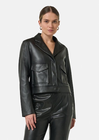 Veste mi-saison COMMA en noir : devant