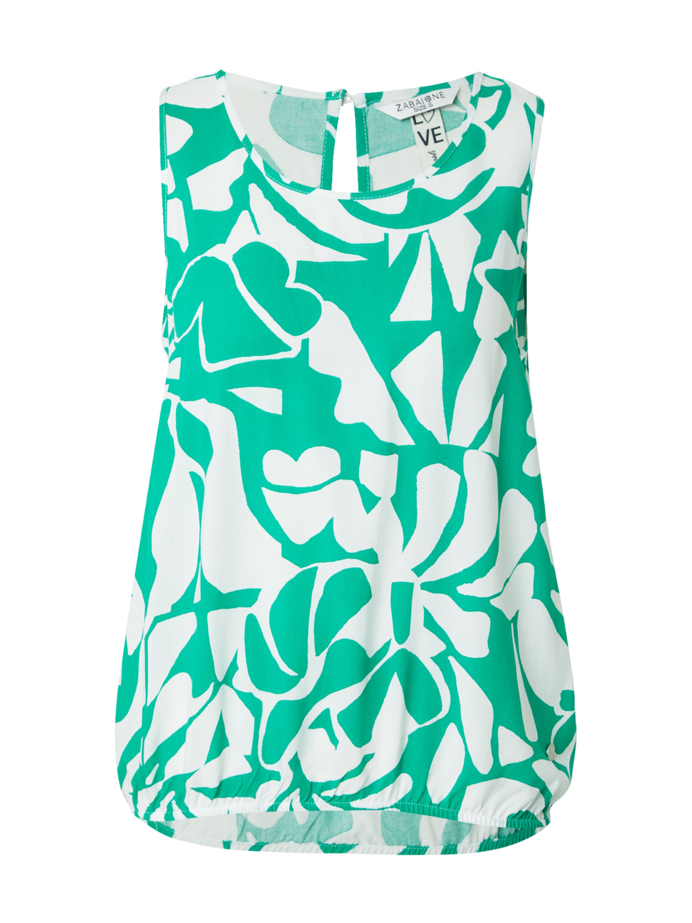 ZABAIONE Halenka 'Ta44rja' – bílá: přední strana