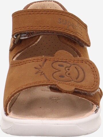 SUPERFIT Sandals & Slippers 'LAGOON' in Brown