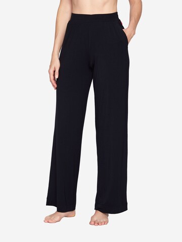 JOOP! Jeans Pyjamabroek ' Glamour ' in Zwart: voorkant