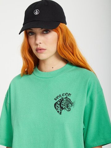 Volcom Shirt ' DOWNTOWN ' in Groen