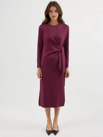 Hiccup Jurk in Rood: voorkant