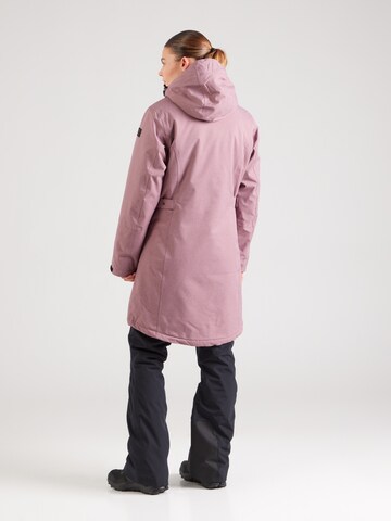 KILLTEC Outdoormantel 'KOW 303' in Lila: Rückseite