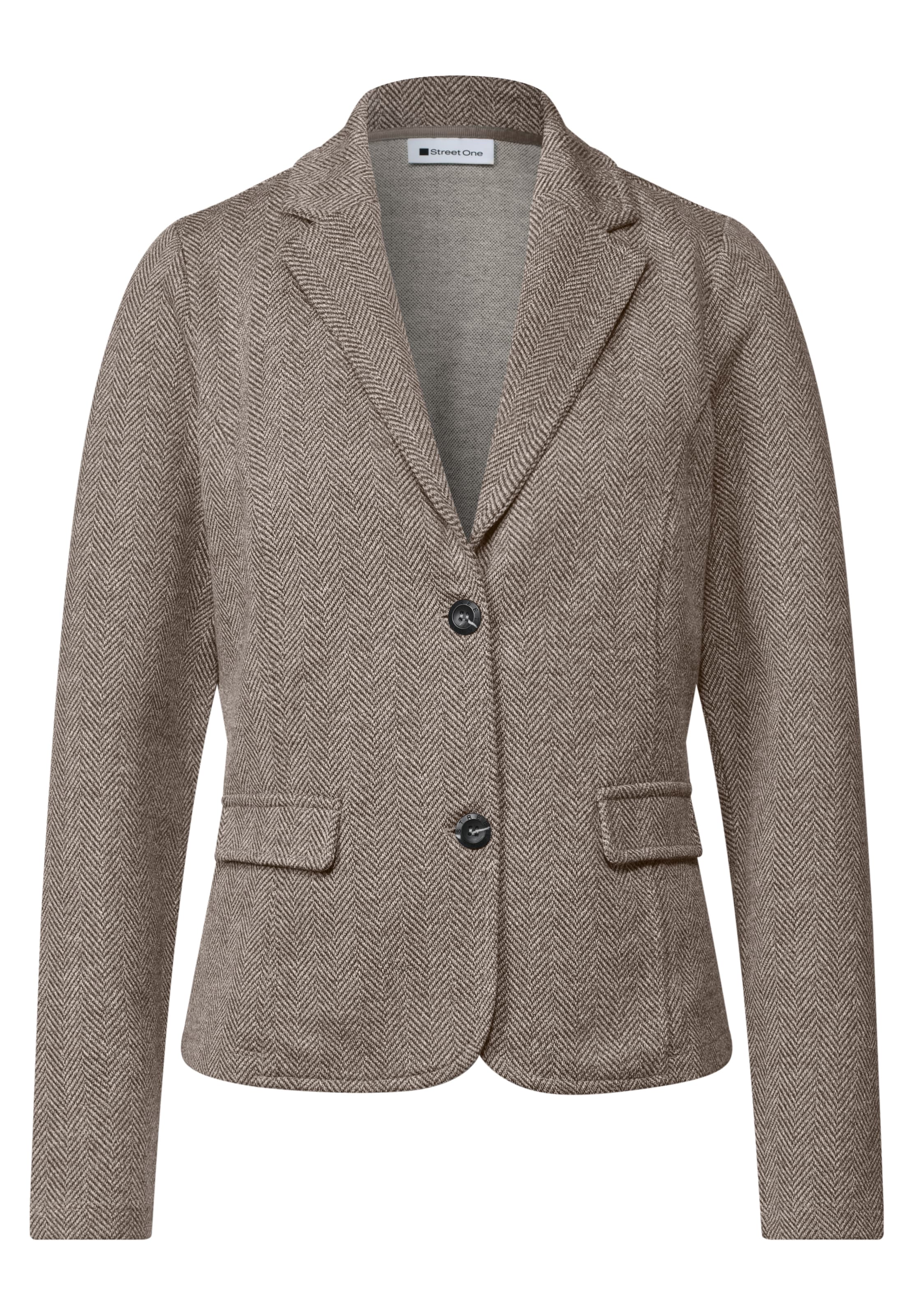 STREET ONE Blazer in Braun: Vorderseite