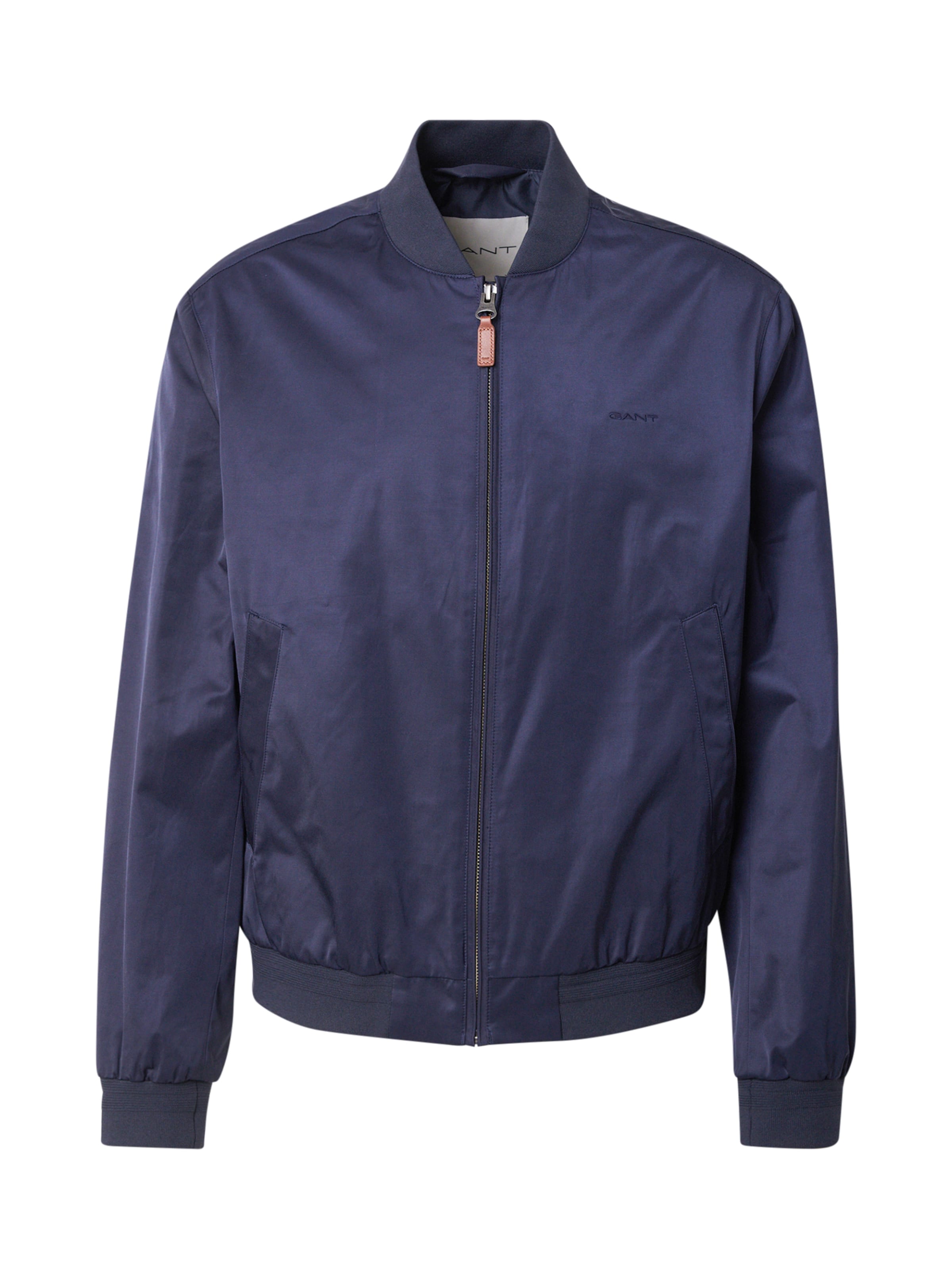 Veste mi-saison GANT en bleu : devant