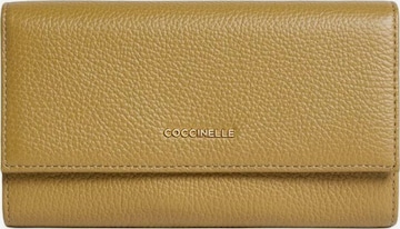 Coccinelle Wallet 'COCCINELLE METALLIC 26 148' in Yellow: front