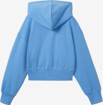 TOM TAILOR Sweatshirt in Blau