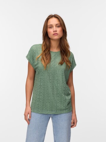 VERO MODA Футболка 'VMMAYA AVA' в Зеленый: спереди