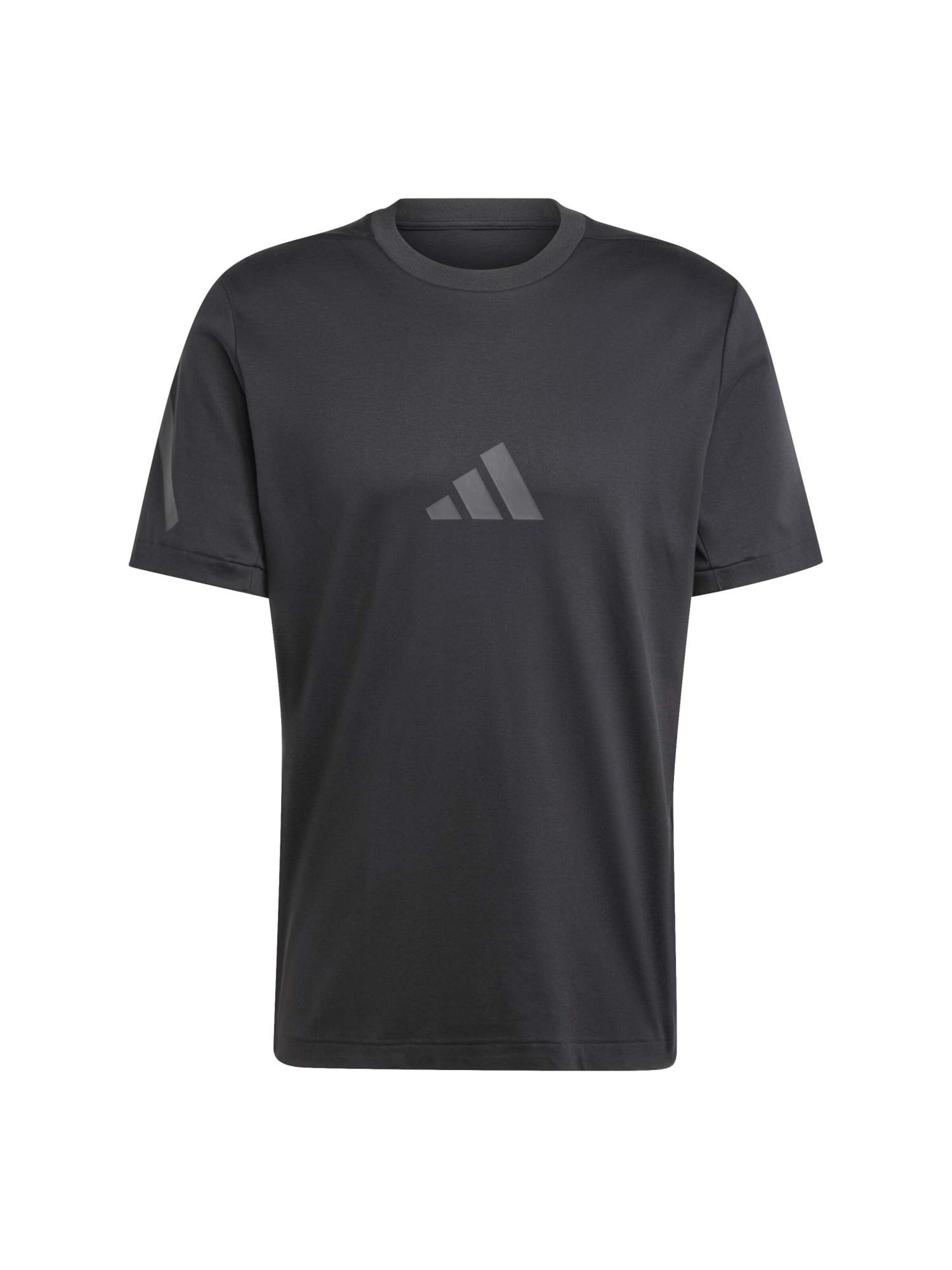 ADIDAS SPORTSWEAR Λειτουργικό μπλουζάκι 'Z.N.E.' σε μαύρο: μπροστά