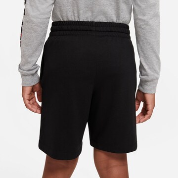 Nike Sportswear Regular Trousers in Black