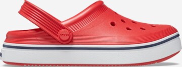 Sandales Crocs en rouge