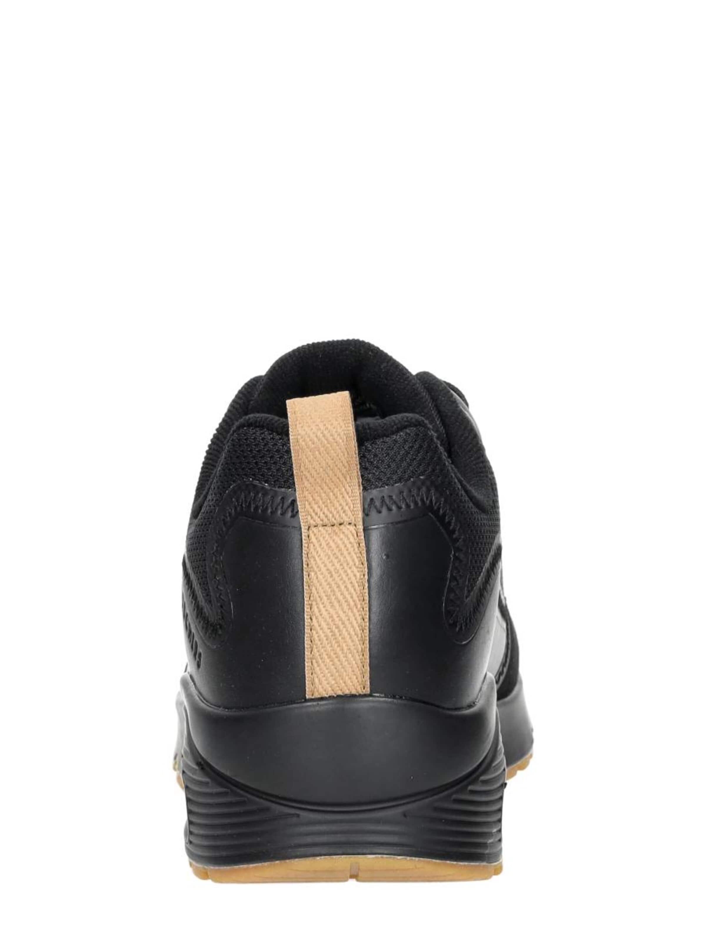 SKECHERS Sneakers laag 'Uno - Layover' in Zwart