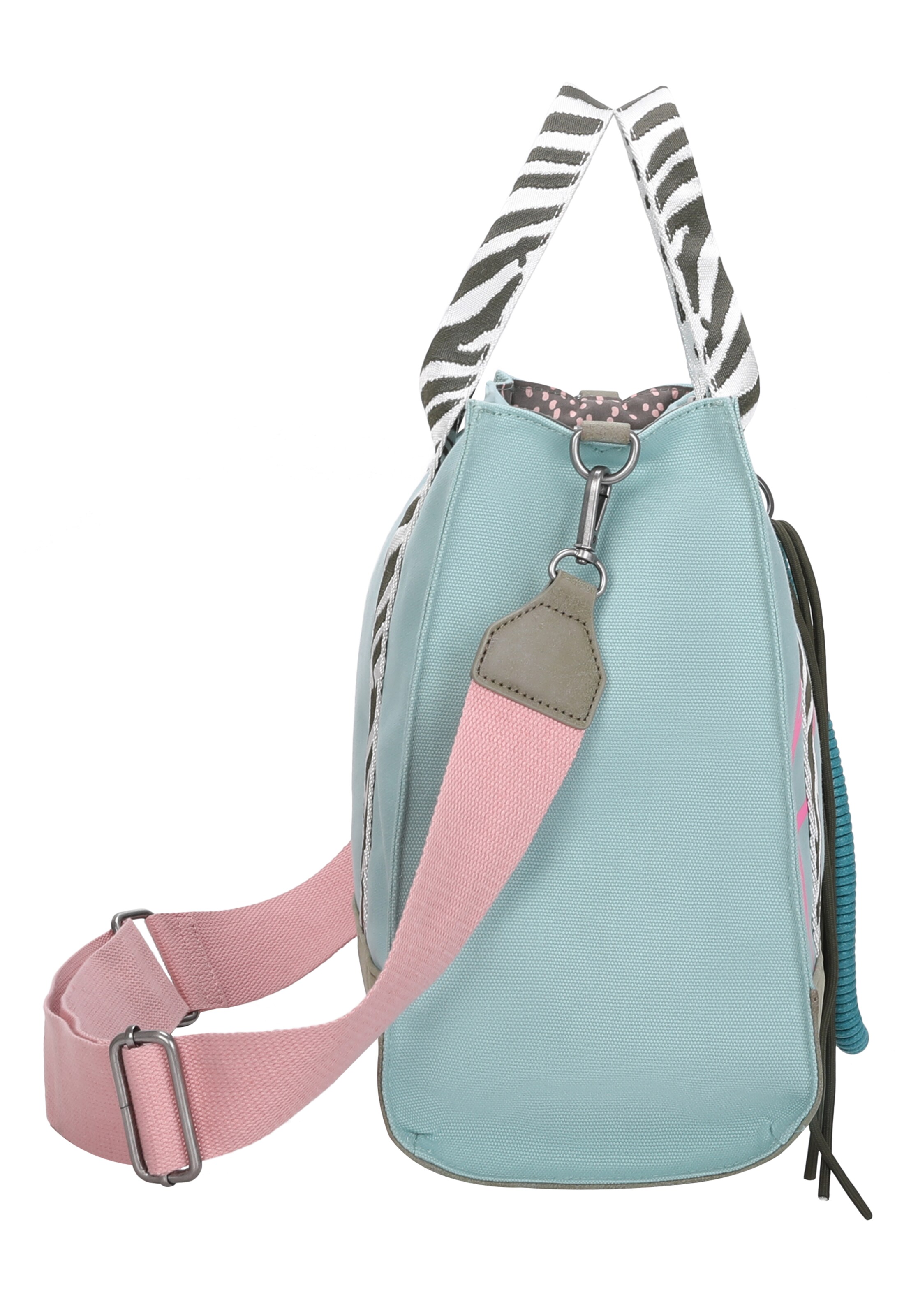 Fritzi aus Preußen Shopper 'Summer Zebra Safari' in Blau