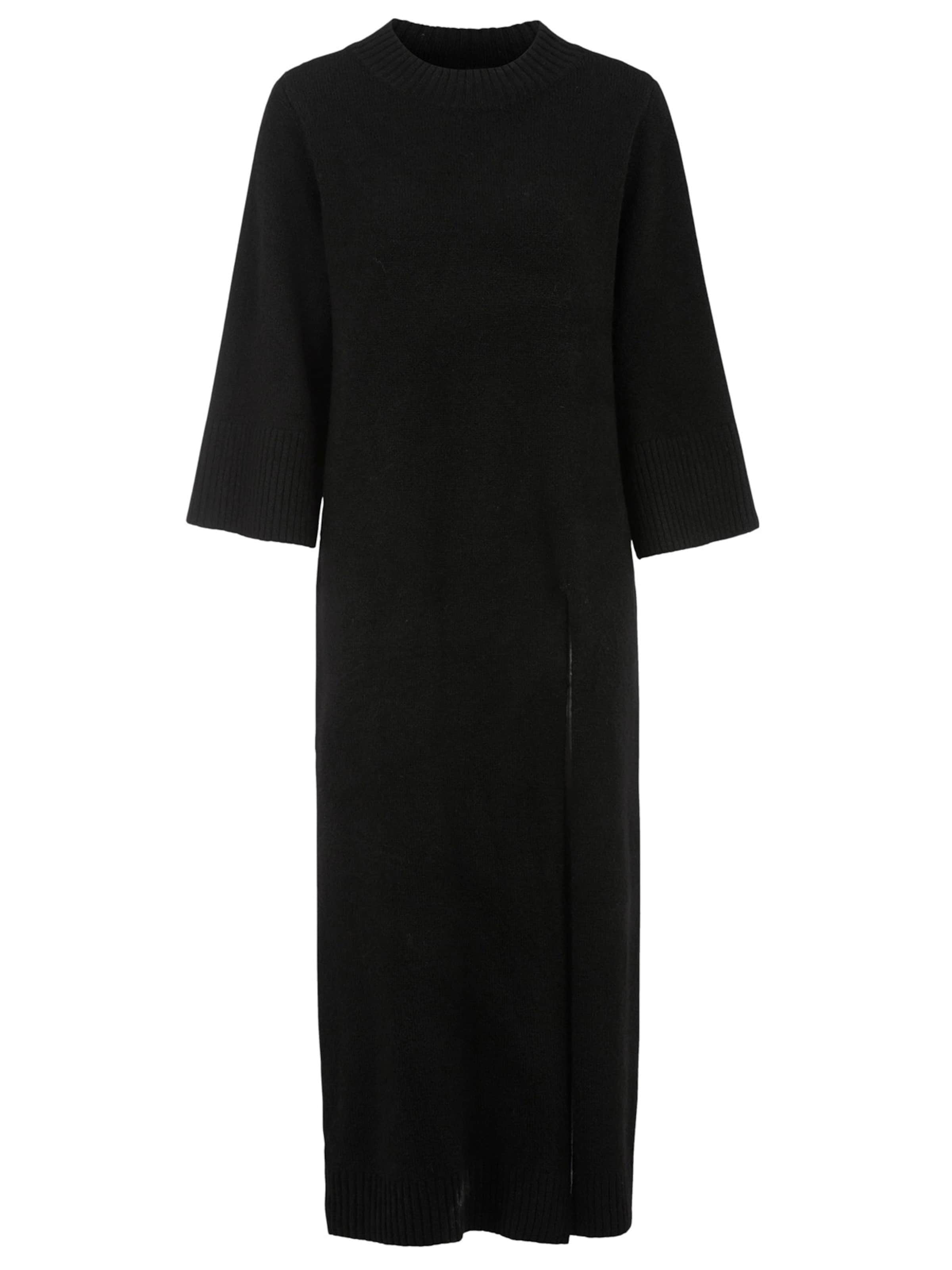 Cellbes of Sweden Gebreide jurk in Zwart: voorkant