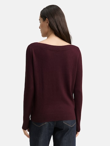 TOM TAILOR Sweater in Red