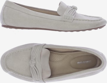 Lands‘ End Flats & Loafers in 38,5 in White: front