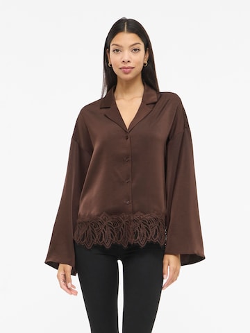 VILA Blouse 'VILea' in Brown: front