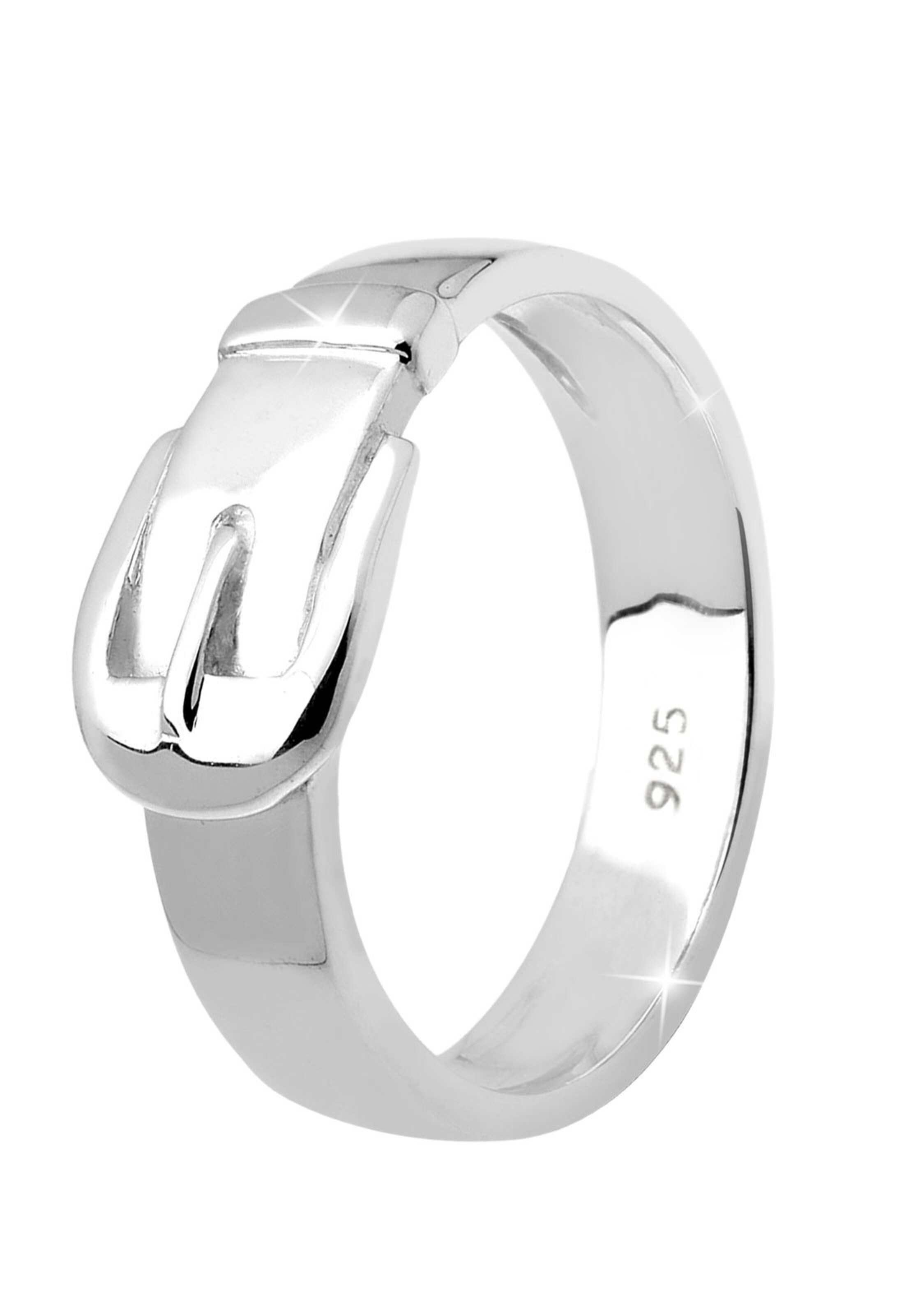 ELLI Ring 'Gürtel' in Silber